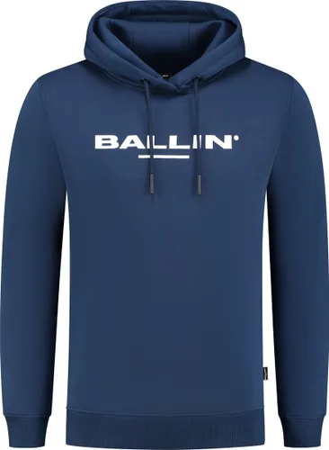 Ballin Amsterdam - Heren Slim fit Sweaters Hoodie LS - Navy