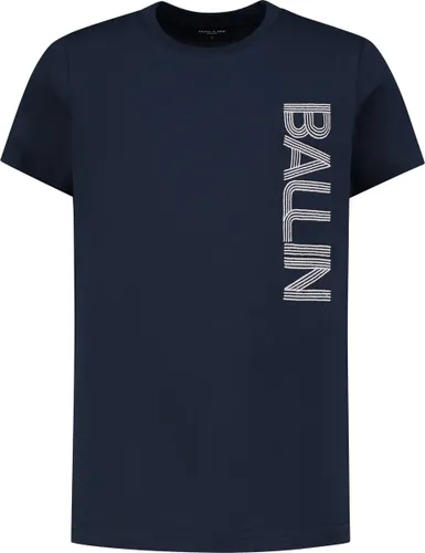 Ballin Amsterdam - Jongens Regular fit T-shirts Crewneck SS - Navy
