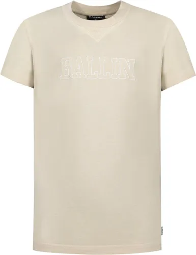 Ballin Amsterdam - Jongens Relaxed Fit T-shirt - Bruin