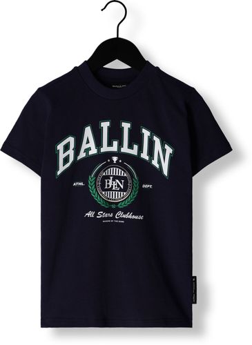 BALLIN Jongens Polo's & T-shirts 23017115 - Donkerblauw