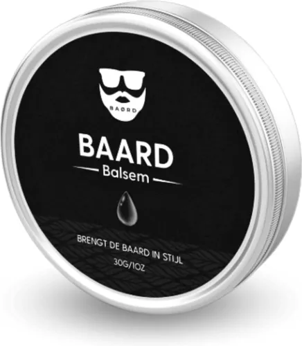 BAØRD Baardbalsem 30g - Baardverzorging - Baard Balsem - Voor Korte & Lange Baard - Baardwax - Beard Balm - Baard Conditioner - Bijenwas & Sheaboter -...