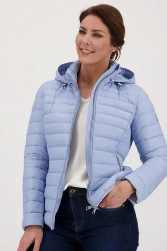 Barbara Lebek Lichtblauwe gewatteerde jas