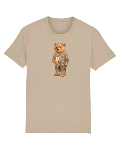 Baron Filou Organic T-Shirt Filou LVI Sand Brown T-shirts-polos