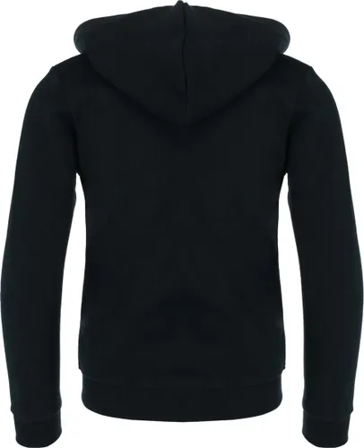Basic Hooded Full Zip Sweater Jongens - Navy