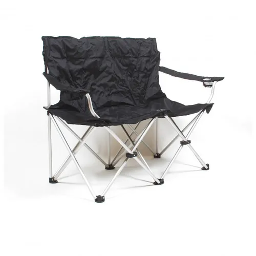 Basic Nature - Travelchair Love Seat Faltsofa - Campingstoel grijs/wit