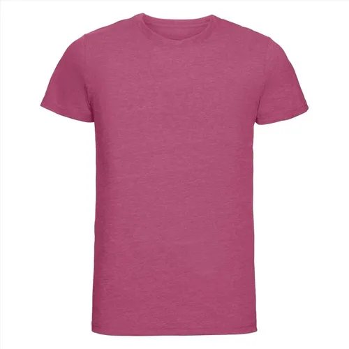 Basic Ronde hals t-shirt vintage washed roze voor heren - Herenkleding t-shirt roze L