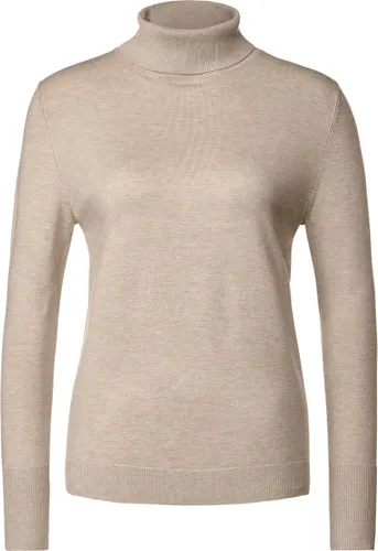 basic sweater with roll-neck