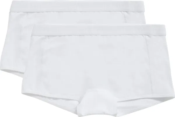 Basics shorts wit 2 pack voor Meisjes |