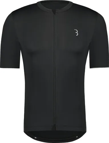 BBB Cycling Essence Fietsshirt Heren - Korte Mouwen - Allround Wielershirt - Fietskleding Heren - Zwart