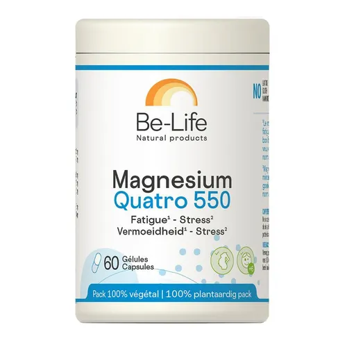 Be-Life Magnesium Quatro 550 60 Capsules
