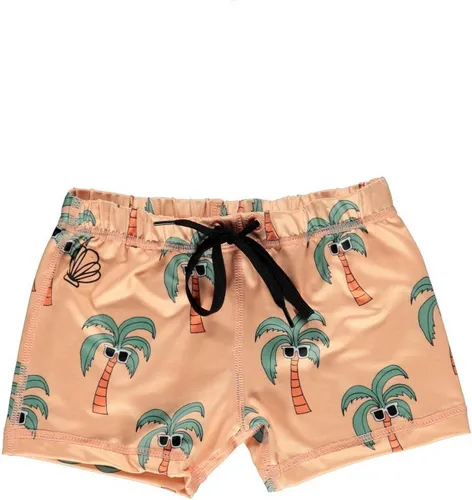 Beach & Bandits - UV Zwemshorts voor kinderen - Palm Breeze - Sunny Cream