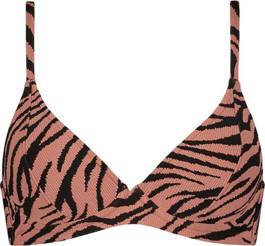 Beachlife Rose Zebra BH-fit bikinitop met beugel - dames