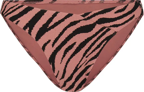 Beachlife Rose Zebra v-detail bikinibroekje - dames