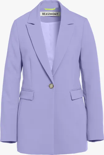 Beaumont Abby Classic Blazer Dahlia Purple - Blazer Voor Dames - Paars - 36