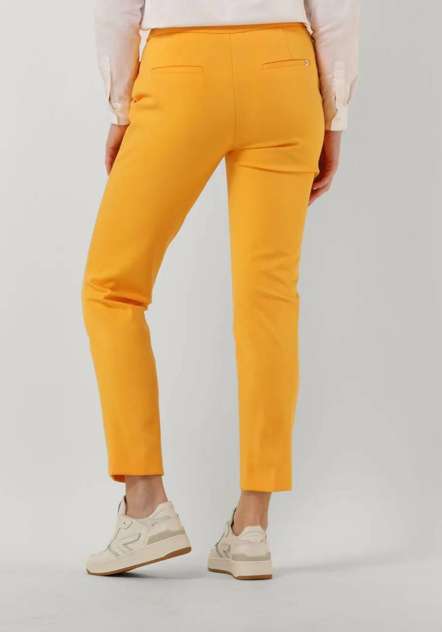 BEAUMONT Dames Broeken Pants Chino Double Jersey - Oranje