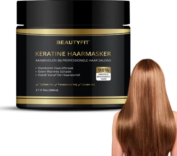 BeautyFit® - Keratine Behandeling PRO - Incl. Ebook - Botox Haar - Keratine Behandeling Producten - Treatment - Masker