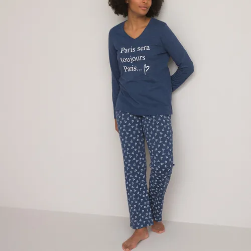 Bedrukte pyjama