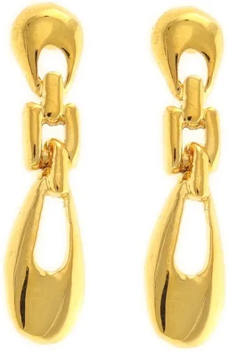 Behave Oorbellen goud-kleur hangers 3,5cm