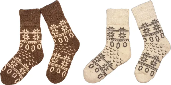Belucci warme sokken met wol 2 paar