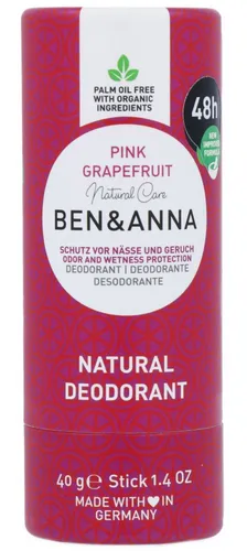 Ben & Anna Deodorant Stick Pink Grapefruit