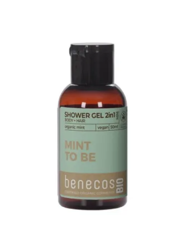 Benecos Mint 2-in-1 Body and Hair Shower Gel Mini