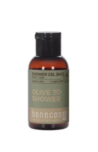 Benecos Olive 2-in-1 Body and Hair Shower Gel Mini