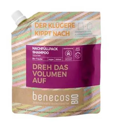 Benecos Volume shampoo voor druiven