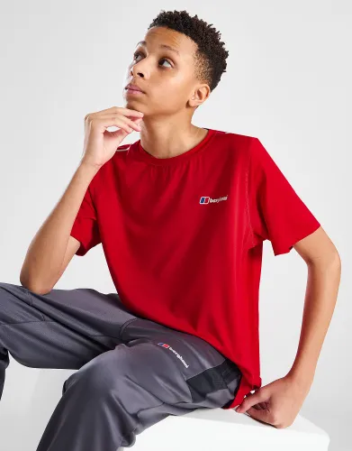 Berghaus Reflective Tech T-Shirt Junior, Red