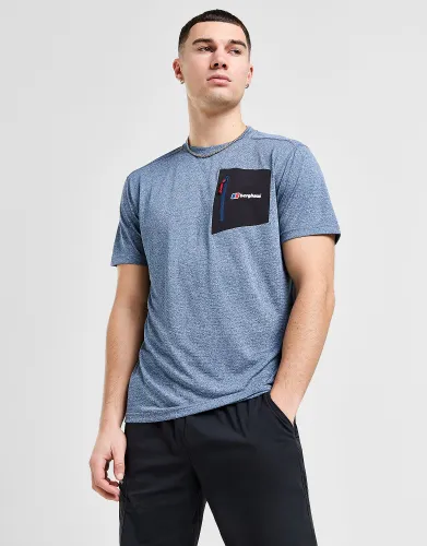 Berghaus Sidley Pocket T-Shirt, Blue