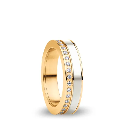 BERING Vrouwelijke Brilliant Gold Size Ring - Ebro