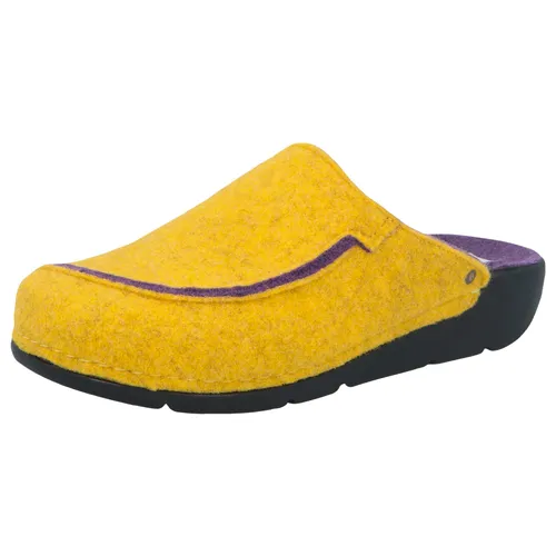 Berkemann Neah, pantoffels voor dames, paars geel