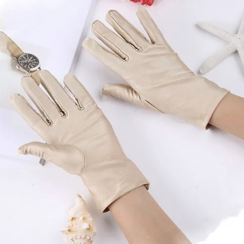 Beschermende Handschoenen - Handschoenen Beige - Eczeemhandschoen - Gloves - Jewelry Handschoen - Werk Handschoen - Beauty salon handschoenen - Veilig