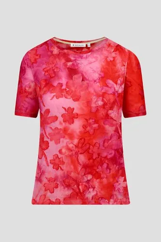 Bicalla T-shirt met opliggend bloemenpatroon