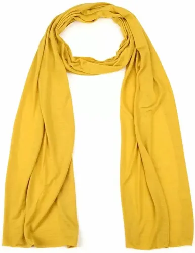 Bijoutheek Sjaal (Fashion) Dun FF (35 x 200cm) Geel