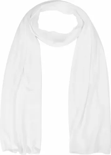 Bijoutheek Sjaal (Fashion) Dun FF (35 x 200cm) Wit
