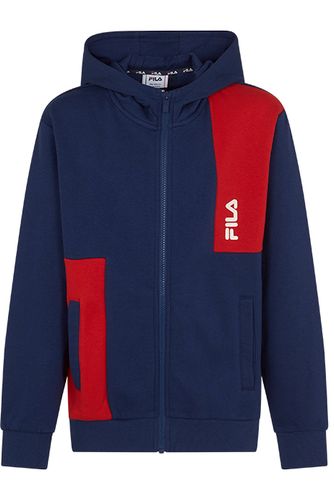 BingÃ–l Jacket With Hood Medieval Blue-true Red
