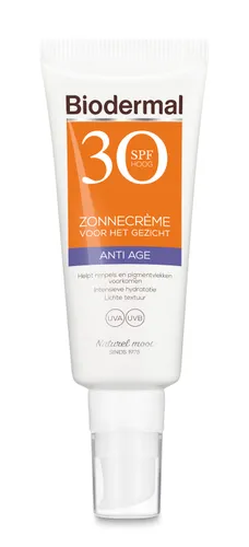 Biodermal Anti Age Zonnecrème Gezicht SPF30