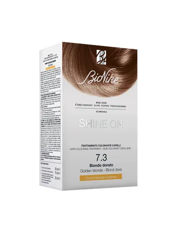 BioNike Shine On Haarverf N.7.3 goudblond – crème 50 ml