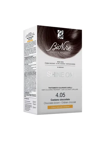 BioNike Shine On Kit haarverf N.4.05 chocoladebruin –