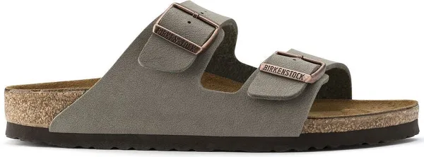 Birkenstock Arizona BS - dames sandaal - grijs