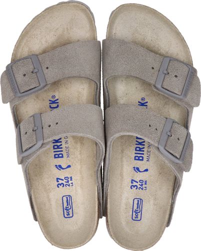 Birkenstock Arizona slippers grijs - Narrow fit