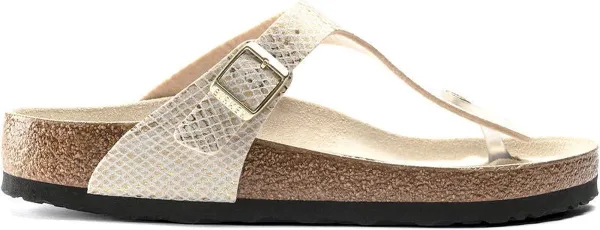 Birkenstock Gizeh BS - dames sandaal - beige