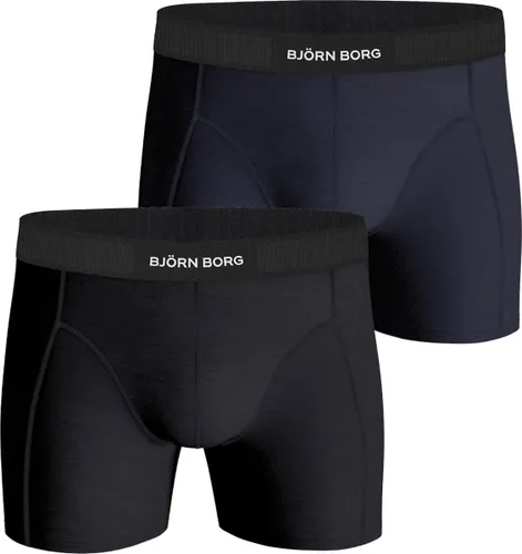 Bjorn Borg - Boxers 2 Pack Black/Blue - Heren