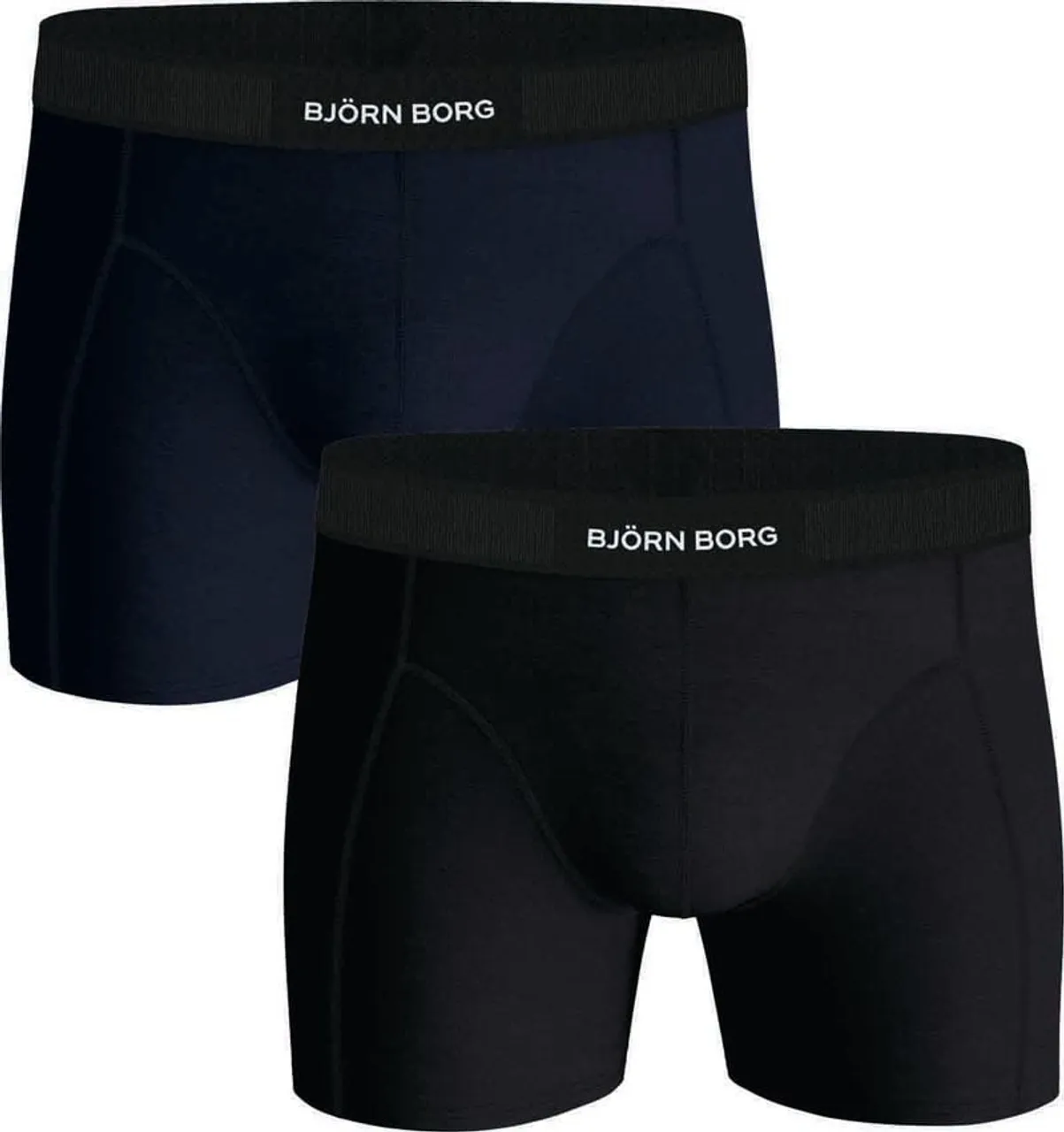 Bjorn Borg Boxers 2 Pack Black/Blue