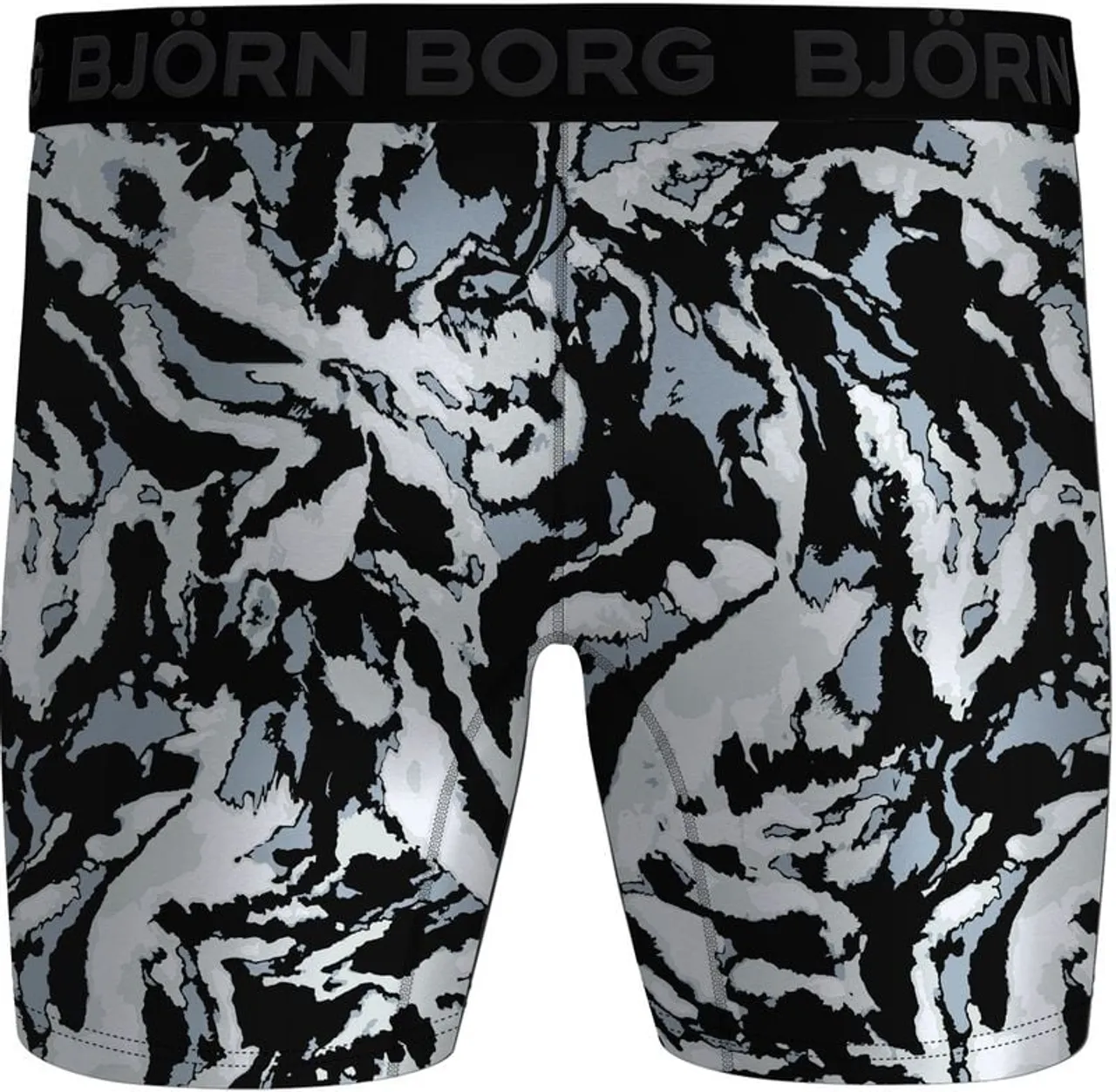 Bjorn Borg Boxers 2 Pack Black/Print