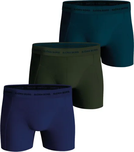 Bjorn Borg - Boxers Cotton Stretch 3 Pack Multicolour - Heren