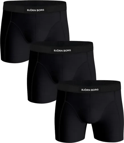 Bjorn Borg - Boxers Premium 3 Pack Black - Heren