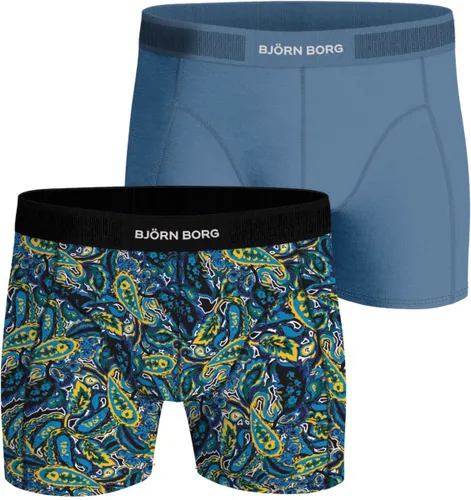 Björn Borg Cotton Stretch boxers - heren boxers normale lengte (2-pack) - multicolor