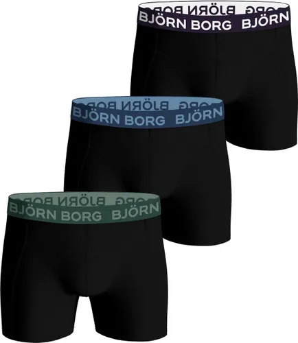 Björn Borg Cotton Stretch boxers - heren boxers normale lengte (3-pack) - multicolor
