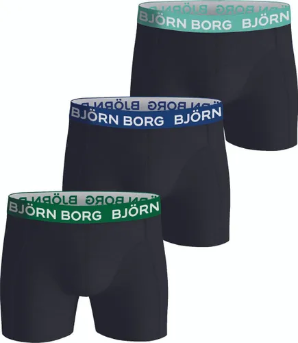 Björn Borg Cotton Stretch Heren Boxers (3-pack) - Multicolour